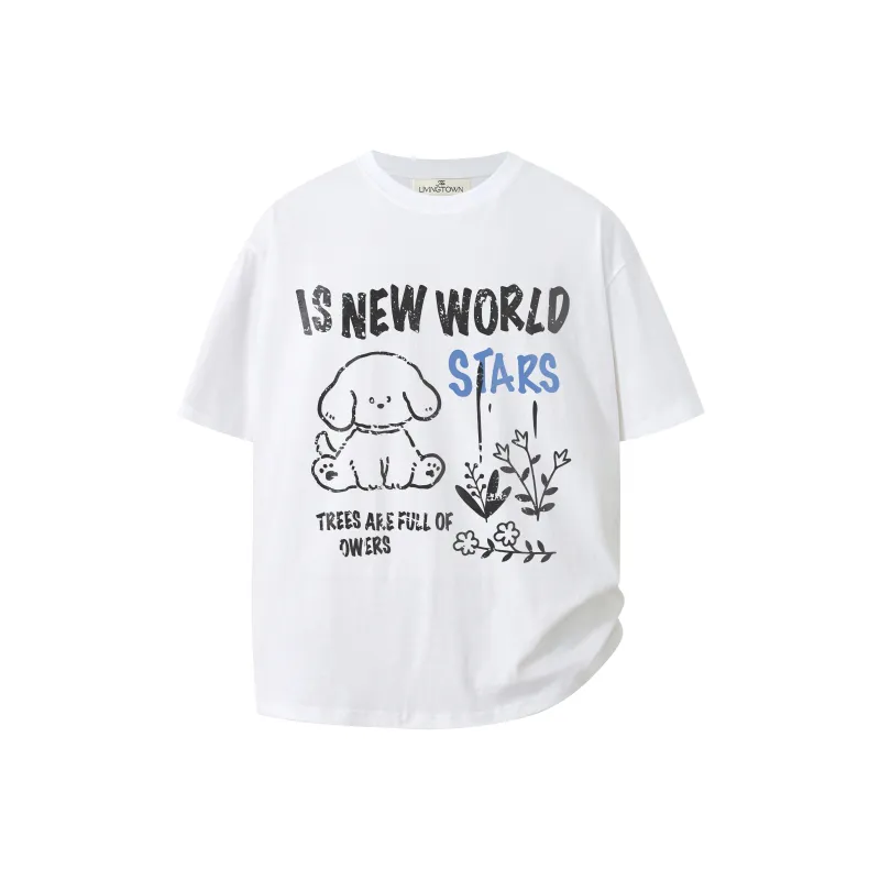 LIVINGTOWN T Shirts Unisex-2