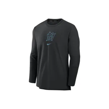 Nike Miami Marlins Authentic Collection Player Men's Nike Dri FIT Mlb Pullover Jacket
