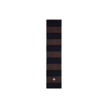 Moncler Cotton Knit Scarves Men's Blue