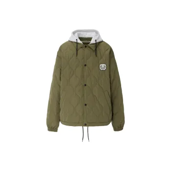 Onitsuka Tiger QUILTED Jackets & Coats Unisex Khaki