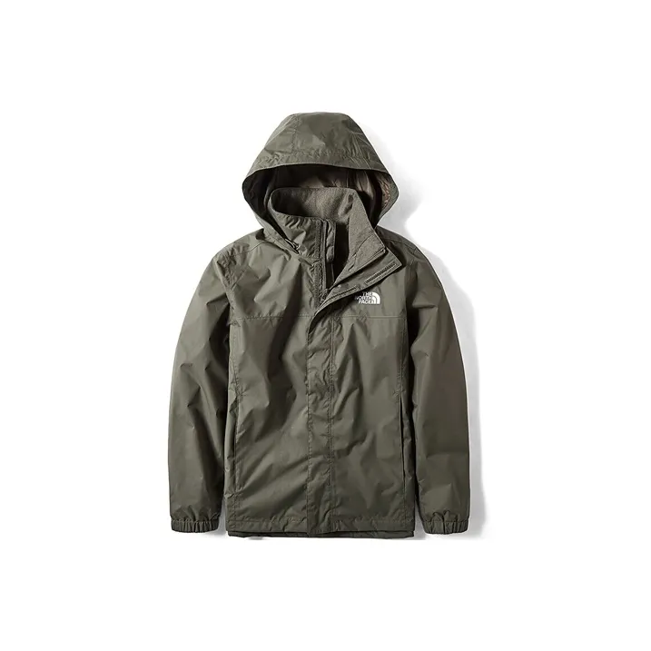 THE NORTH FACE Windbreaker Jackets Men Green-0