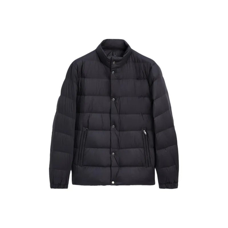 Massimo Dutti Down Jacket Men's Blue-0