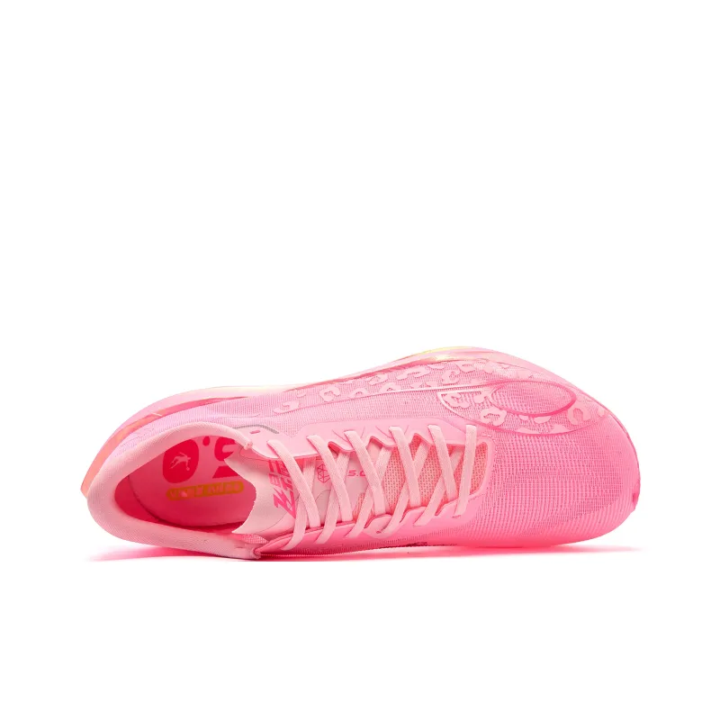 QIAODAN Phantom PB5.0 Running Shoes Women's Low Top Bright Soft Pink-3