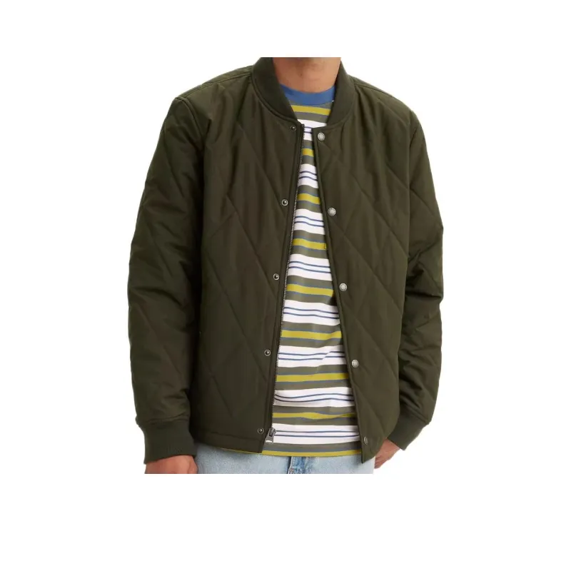 Levis Jackets Men Olive Green-0