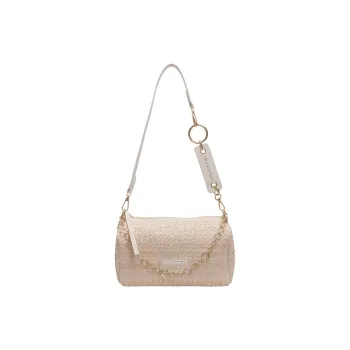 Yalu Straw Woven Pillow Bag, Crossbody Bag, Shoulder Bag Small Size Women's Multicolor