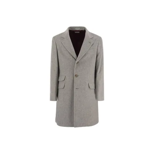 Brunello Cucinelli Single Breasted Long Sleeved Coat