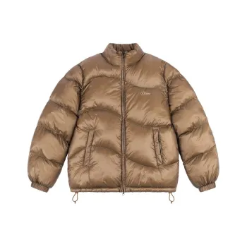 Dime MTL FW24 Puffer Jacket Unisex Gold