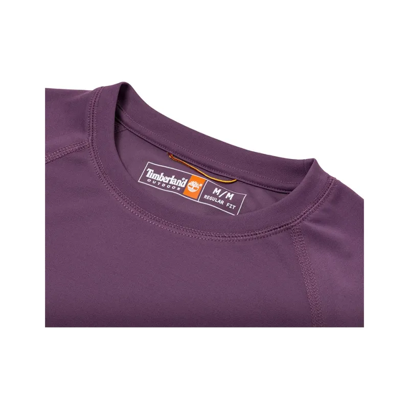 Timberland T Shirt Men's Vintage Violet-4
