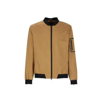 HERNO Laminar Zip-Up Windstopper Bomber Jacket