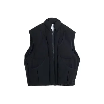 A. A. Spectrum Seekers Mock-neck Padded Waistcoat