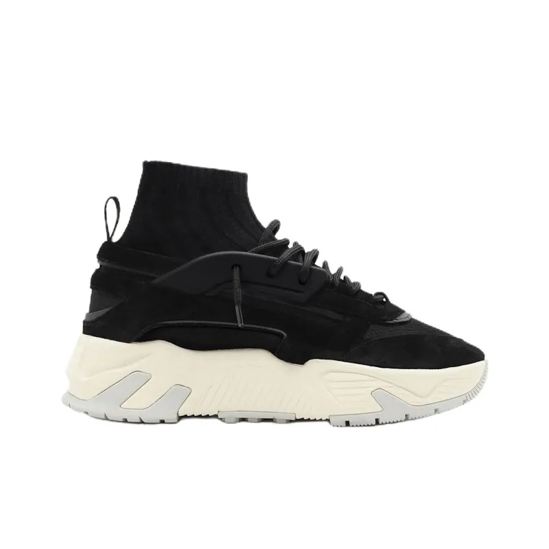 REPRESENT Terrier High Top Casual Shoes Men's Black-1