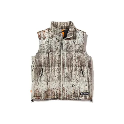 Timberland Vests Men New England Forest Print