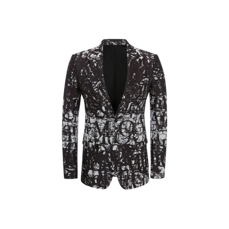 Alexander McQueen FW22 Business Suit Coat Men's Black-0