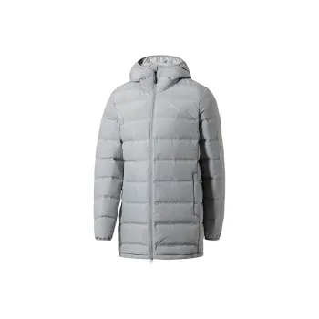 PUMA Down Jackets Men Silver Gray
