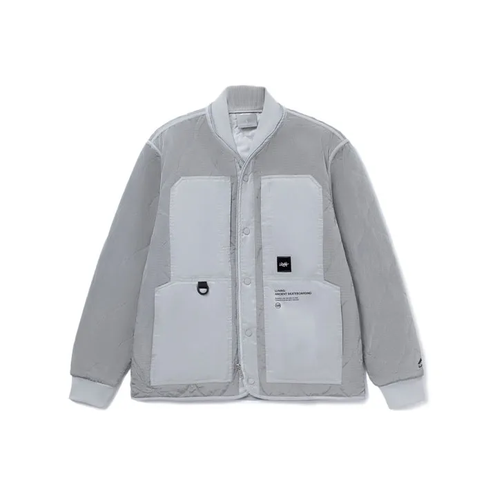 LiNing Puffer Jacket Winter Men's Gray-0