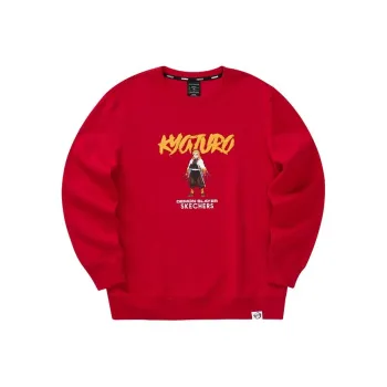 Skechers Devil's Blade Co titled Series Sweatshirt Men's Race Red