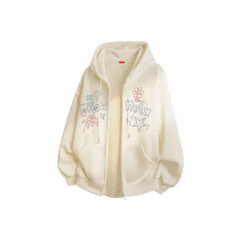 MIIOW Trend Party Series Sweatshirt Unisex Apricot