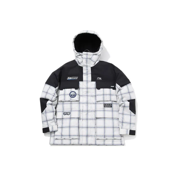LiNing Down Jacket Winter Men's Antarctic Gray-0