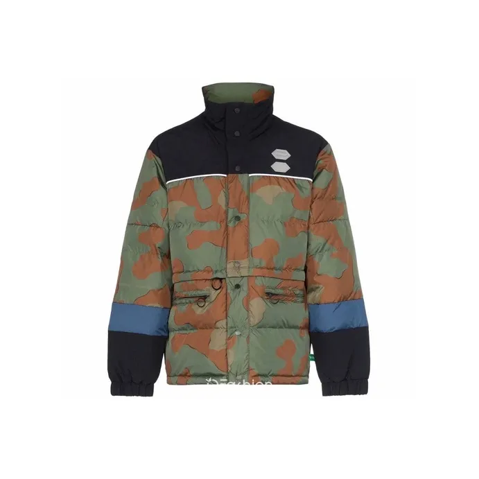 OFF WHITE Camo Down Fill Puffer Jacket-0
