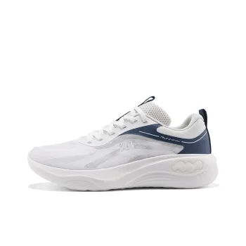 361° Cushioning And Breathable Low Top Casual Training Running Shoes Men's White Blue