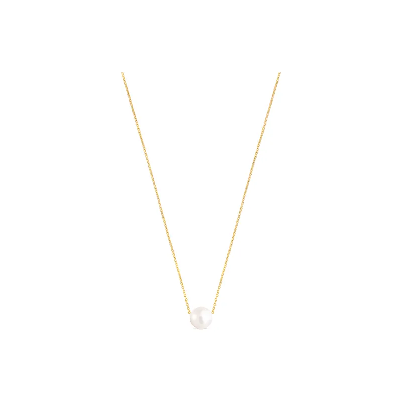 TAOSIXIONG Silver Necklaces Women's Gold-0