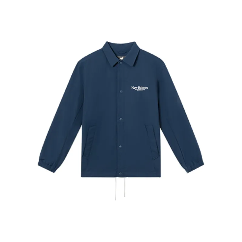 New Balance Jacket Men's Navy Blue-0