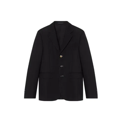 VERSACE Business Suits Men Black