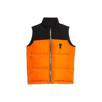 AMIPARIS Chest Logo Print Padded Jacket
