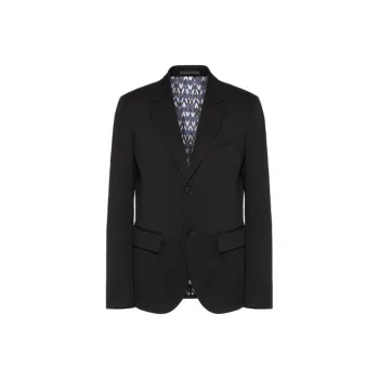 Valentino Single Breasted Tailored Blazer