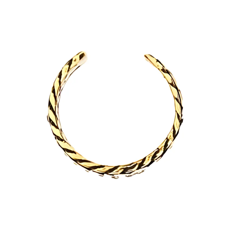 Alexander McQueen Metal Earrings Women's Gold-2