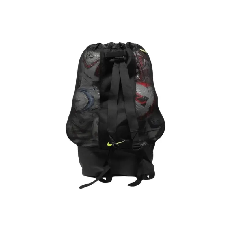 Nike Drawstring Closure Backpack Large Size Unisex Black-1