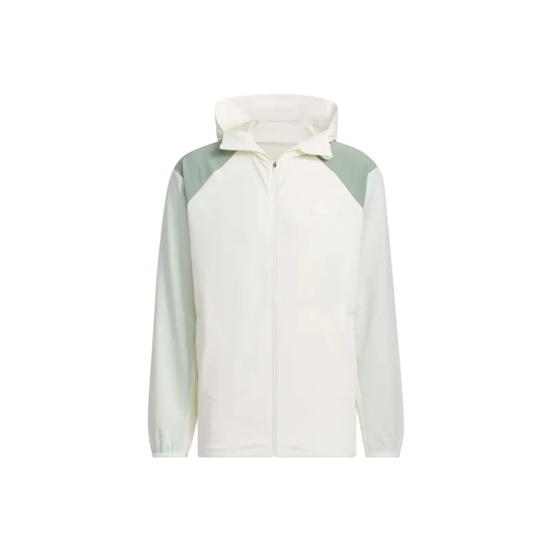 Adidas Jackets & Coats Unisex Jade White-0