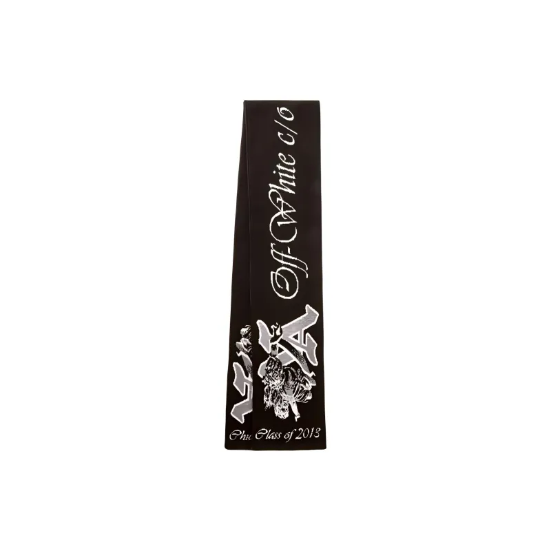 OFF WHITE Va Knitted Scarf-0