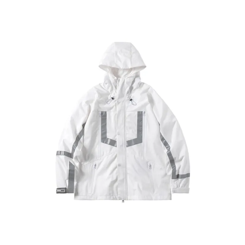 ENSHADOWER Windbreaker Jacket Men's White-0