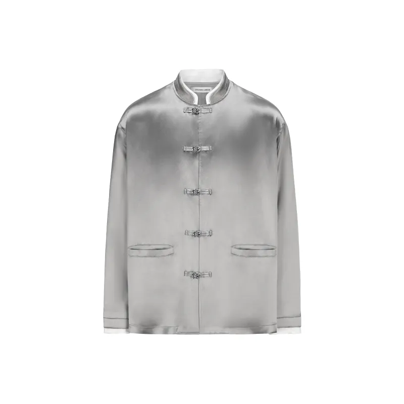 GALLIANO LANDOR Jacket Unisex Mercury Gray-0