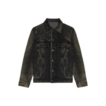 GIVENCHY Denim Jacket Men's Black