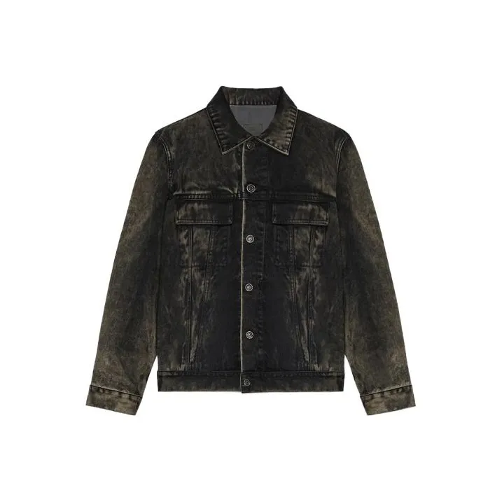 GIVENCHY Denim Jacket Men's Black-0