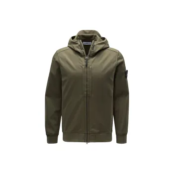 STONE ISLAND Zip Up Drawstring Jacket