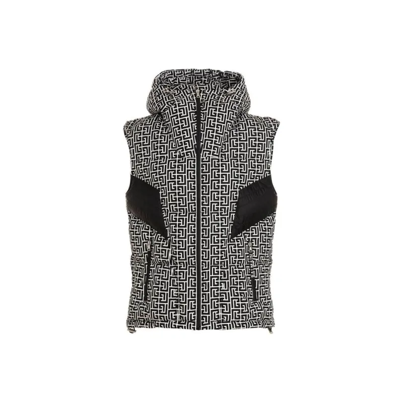BALMAIN Vests Men Black-0