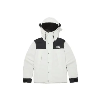 THE NORTH FACE Hiking Waterproof And Windproof Windbreaker Jacket Unisex White