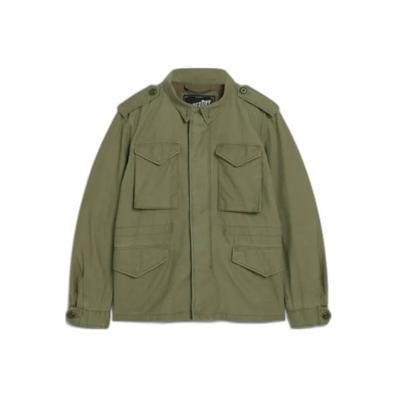SUPERDRY Jackets Coats Men's Army Green-0