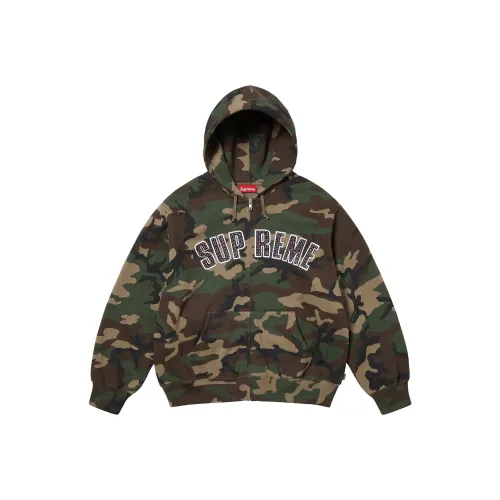 Supreme B.b. Simon Zip Up Hooded Sweatshirt