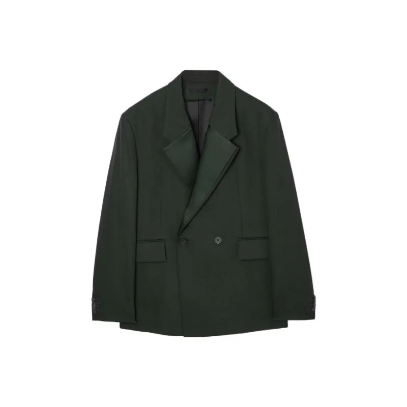 COS ATELIER Limited Series Business Suits Men Dark Green-0