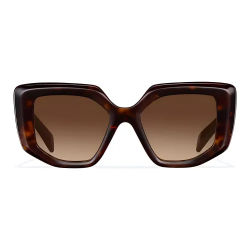 PRADA Symbole Oversize frame Sunglasses