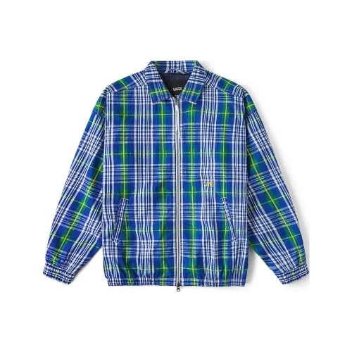 Vans Jackets Coats Men's Blue Plaid