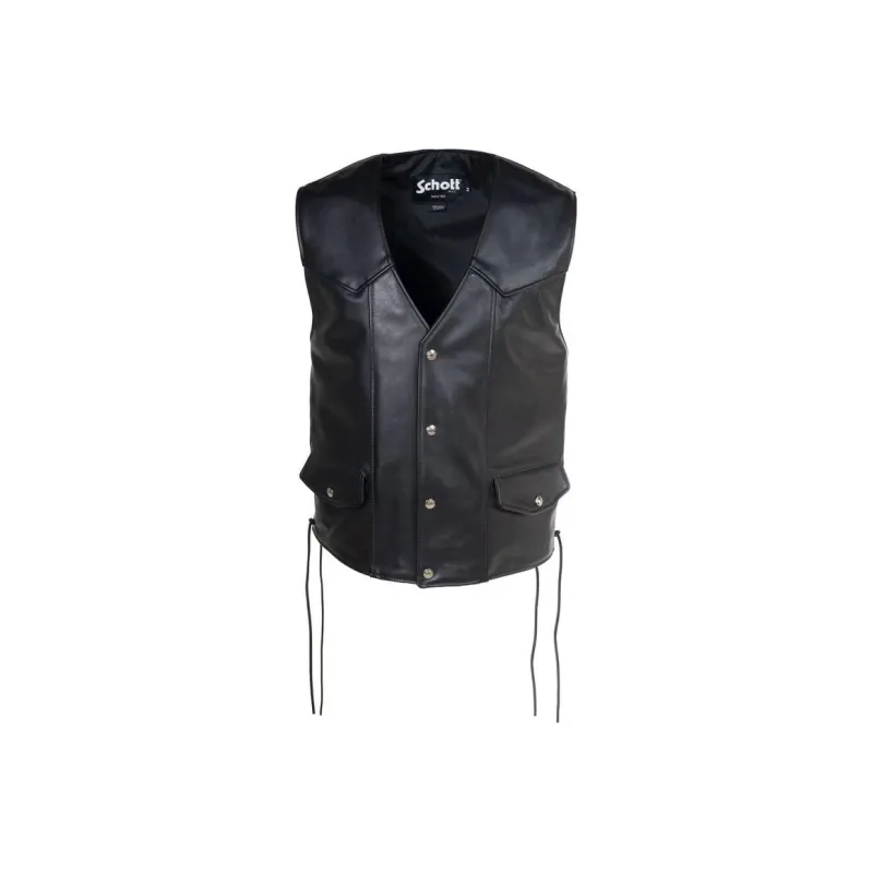 Schott N.Y.C. Vests Men Black-0