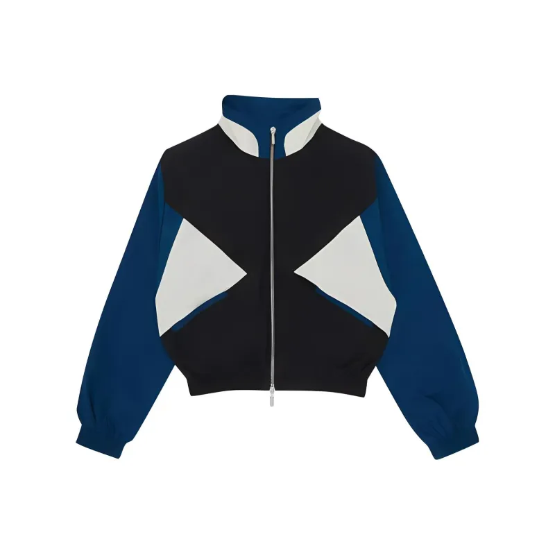 RHUDE Color Blocked Track Jacket-0