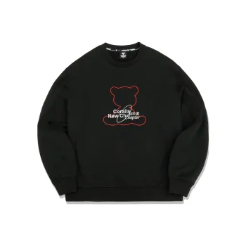CORALIAN RUNOFF Sweatshirt Unisex Black