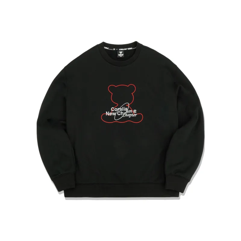 CORALIAN RUNOFF Sweatshirt Unisex Black-0