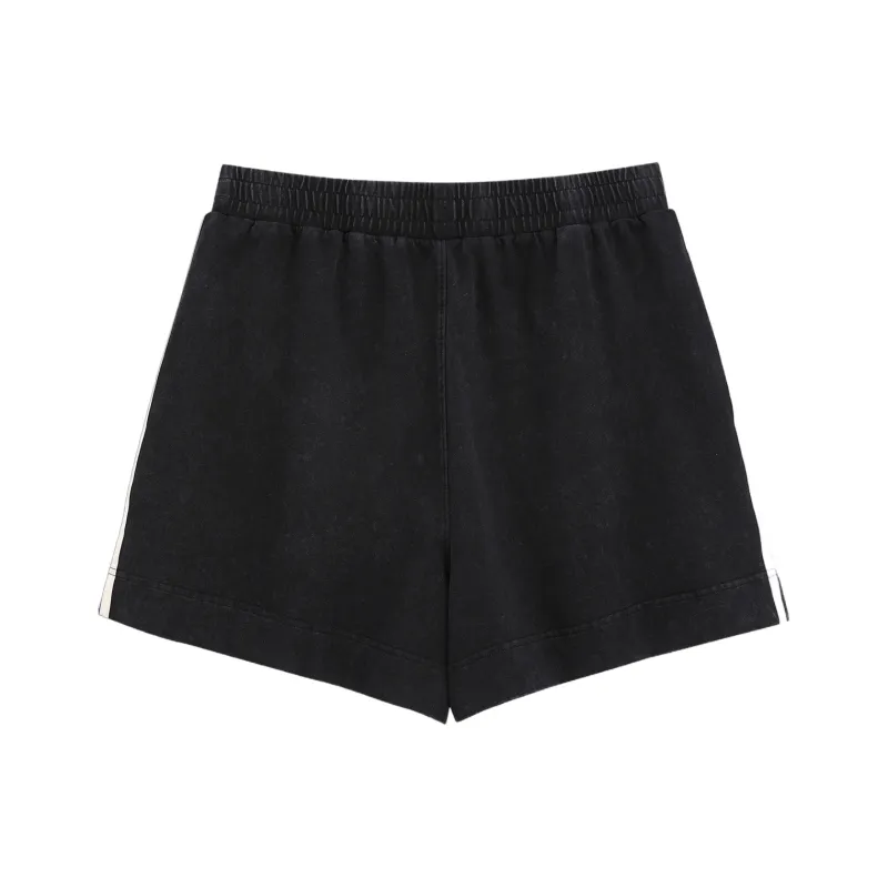 GAP Casual Shorts Women's Washed Black-1